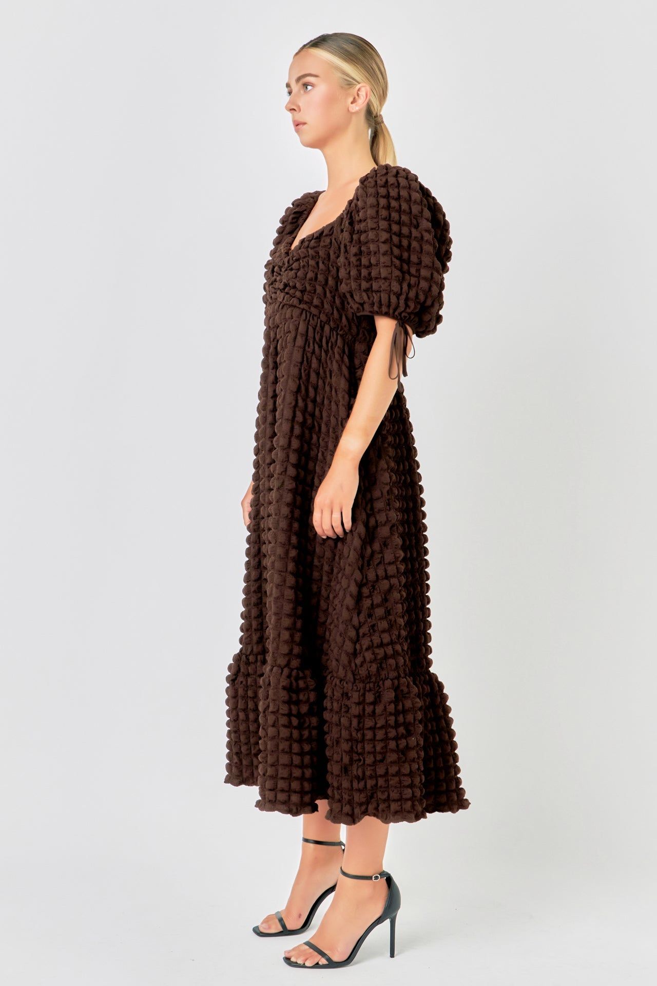 Textured Maxi Dress sold by Endless Rose product image thumbnail 3