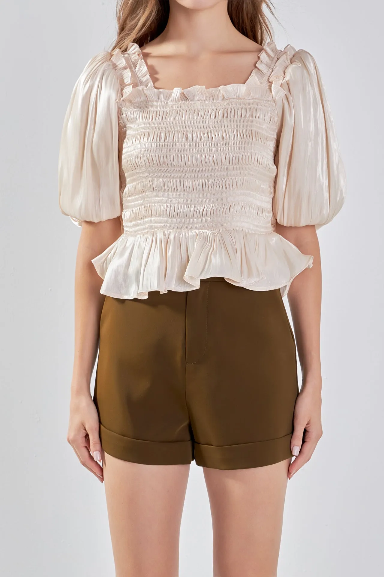 Sheen Smocked Top sold by Endless Rose product image thumbnail 2