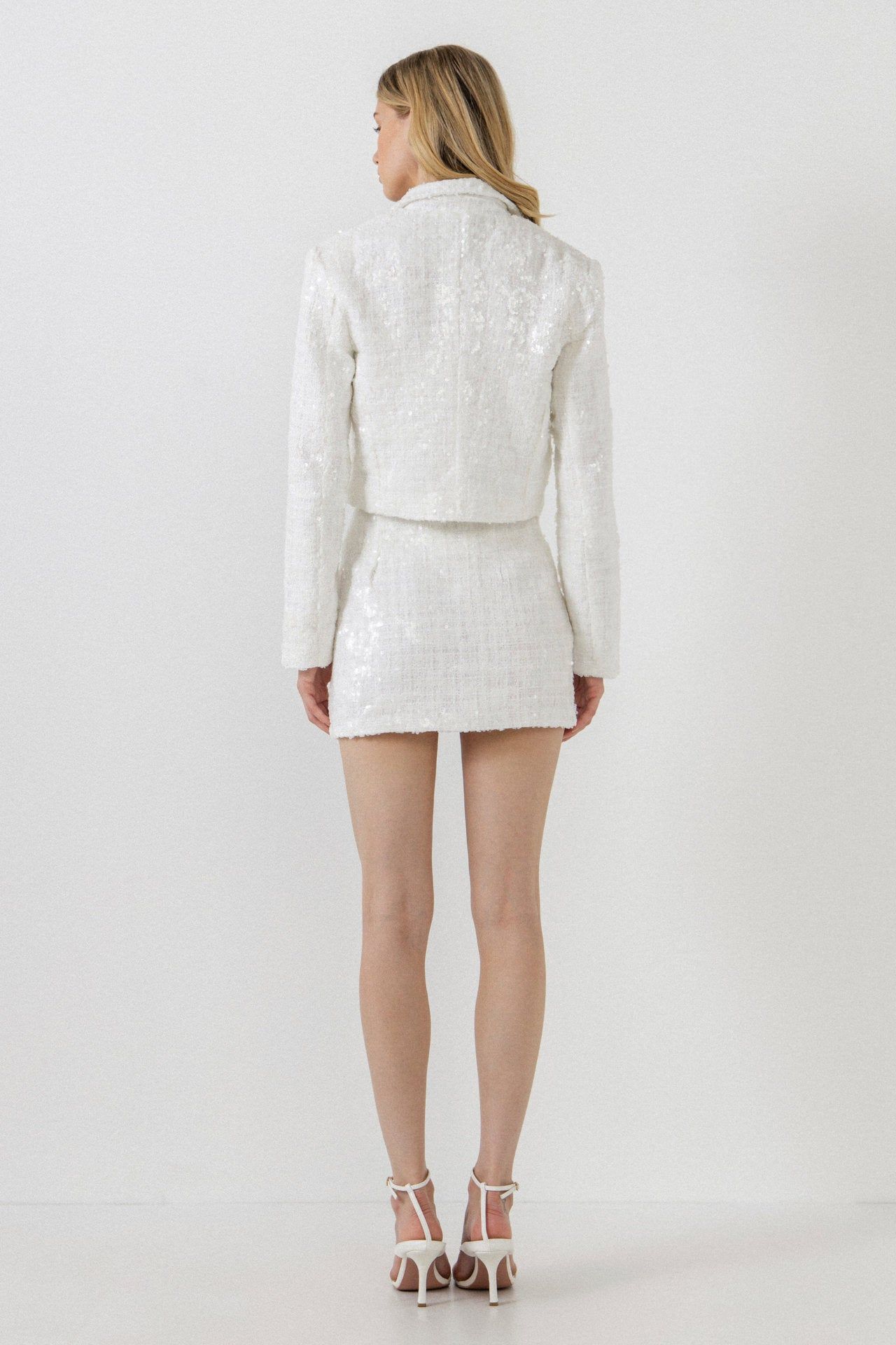 Sequins Cropped Blazer sold by Endless Rose product image thumbnail 4