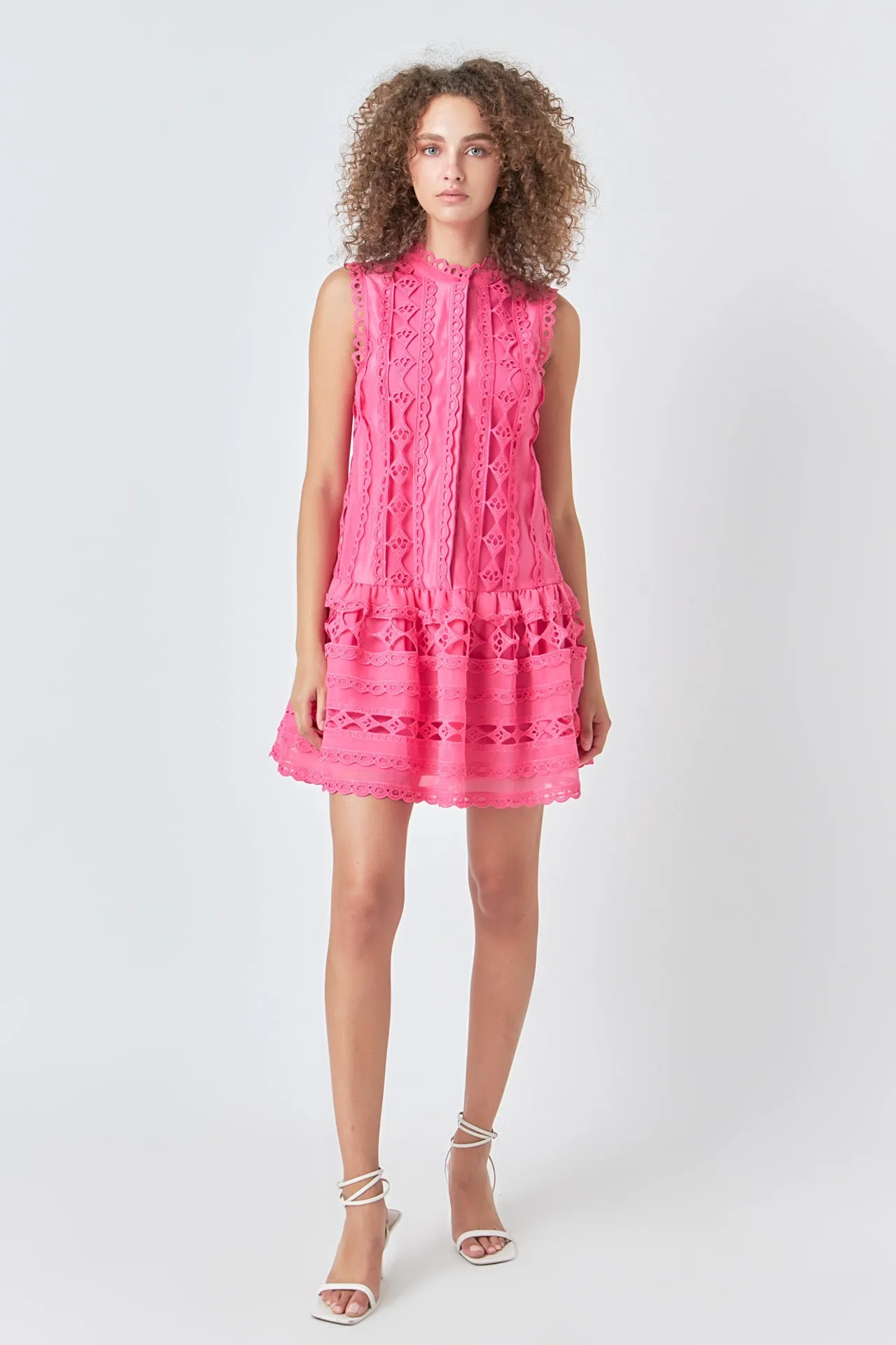 Crochet Mini Dress sold by Endless Rose