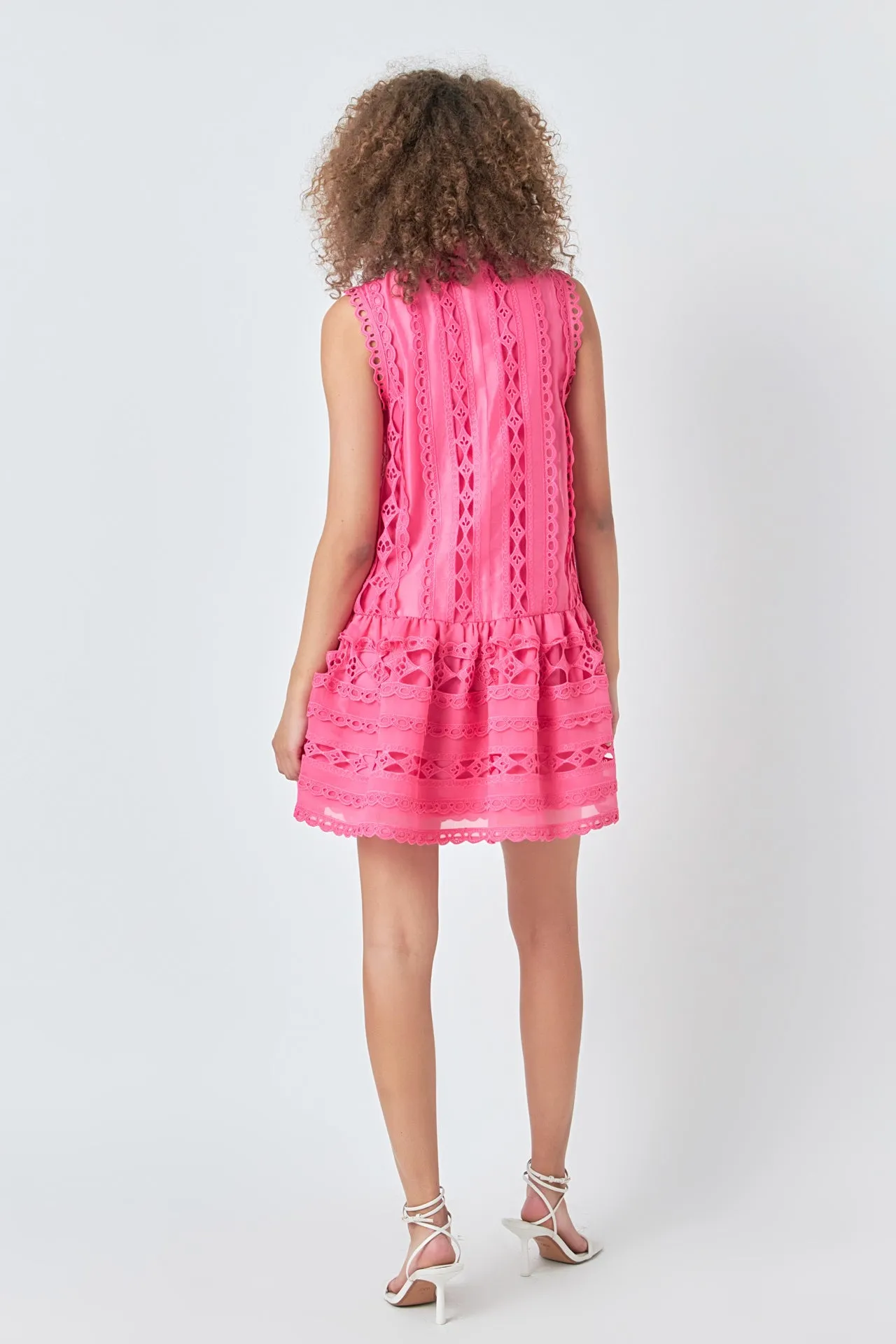 Crochet Mini Dress sold by Endless Rose product image thumbnail 4