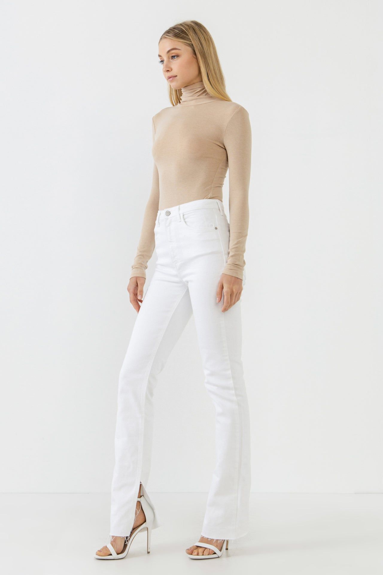 Turtle Neck Long Sleeve Knit Top sold by Endless Rose product image thumbnail 3