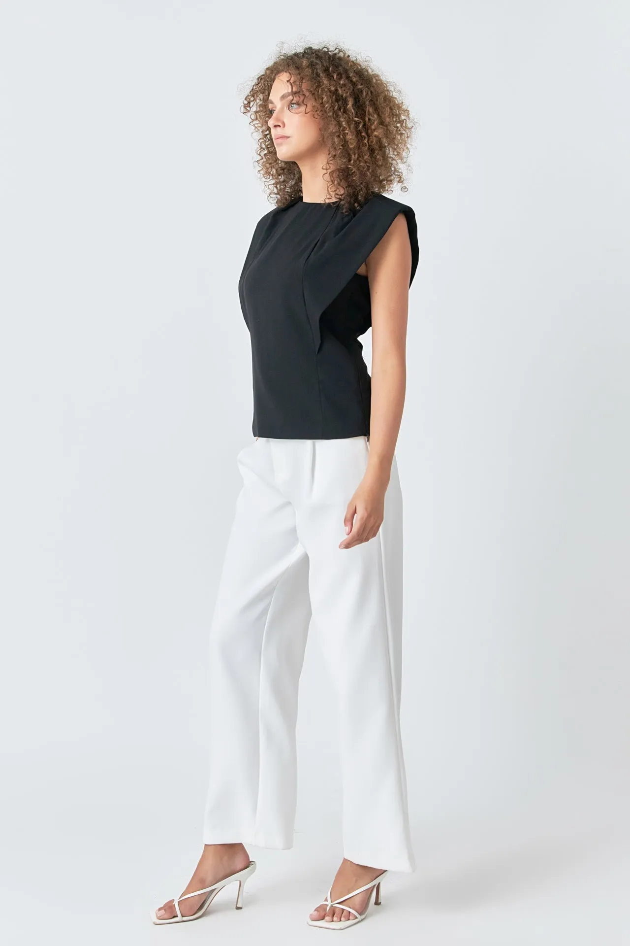 Sleeveless Pleated Top sold by Endless Rose product image thumbnail 3