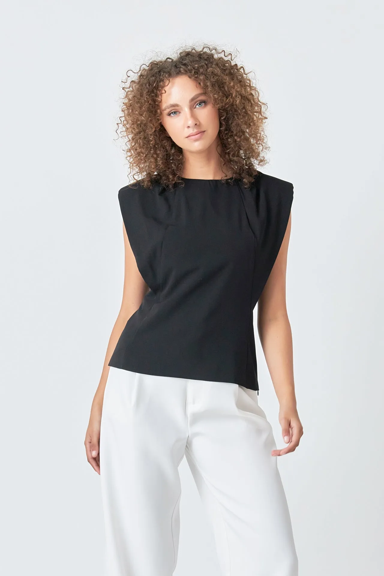 Sleeveless Pleated Top sold by Endless Rose product image thumbnail 5