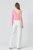 One Shoulder Shirred Knit Top sold by Endless Rose