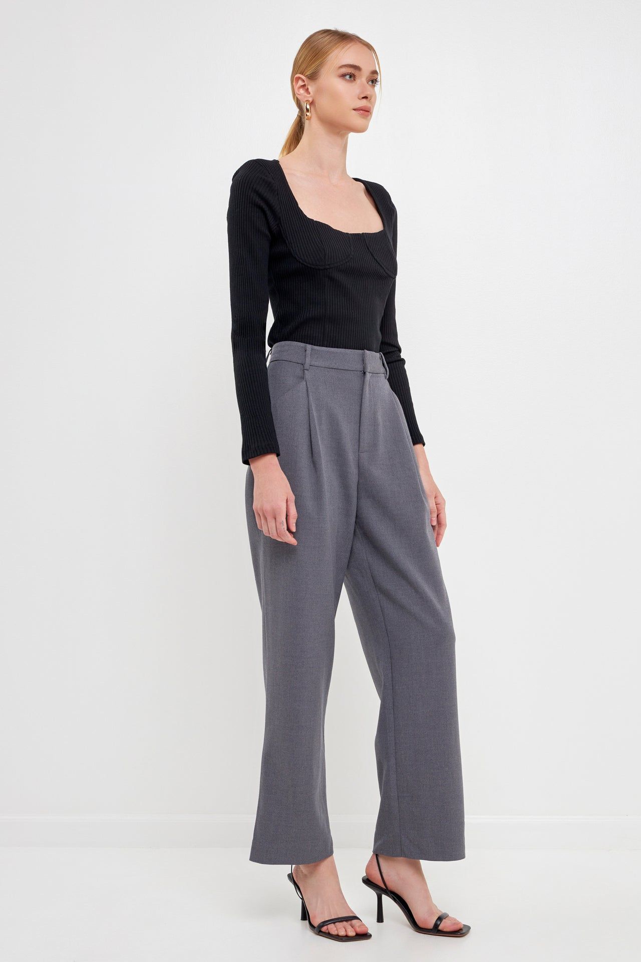 Shoulder Padded Top sold by Endless Rose product image thumbnail 3