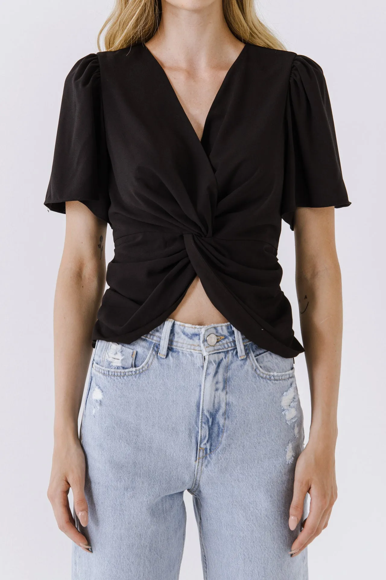 Solid Regular Top sold by Endless Rose product image thumbnail 2