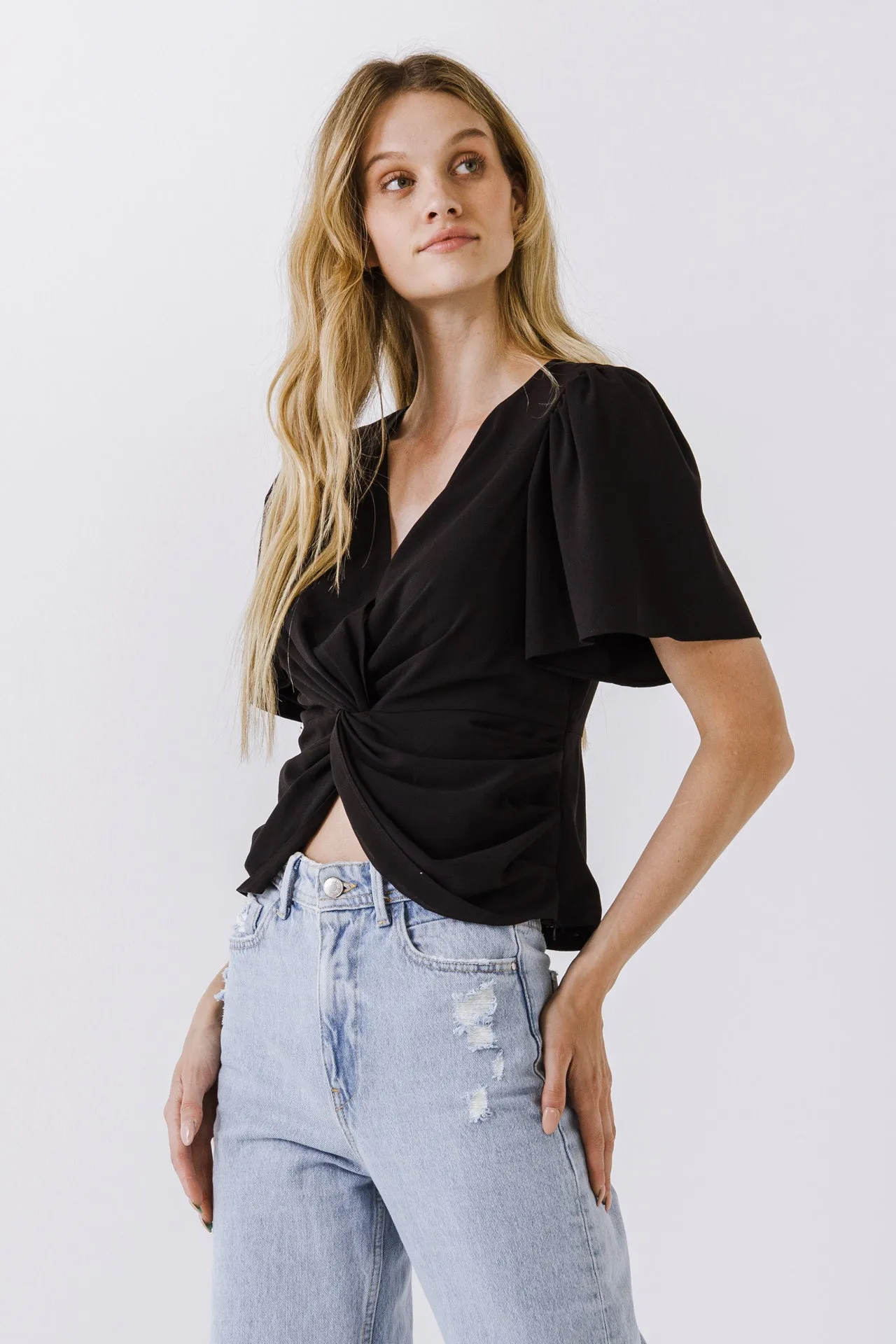 Solid Regular Top sold by Endless Rose product image thumbnail 3