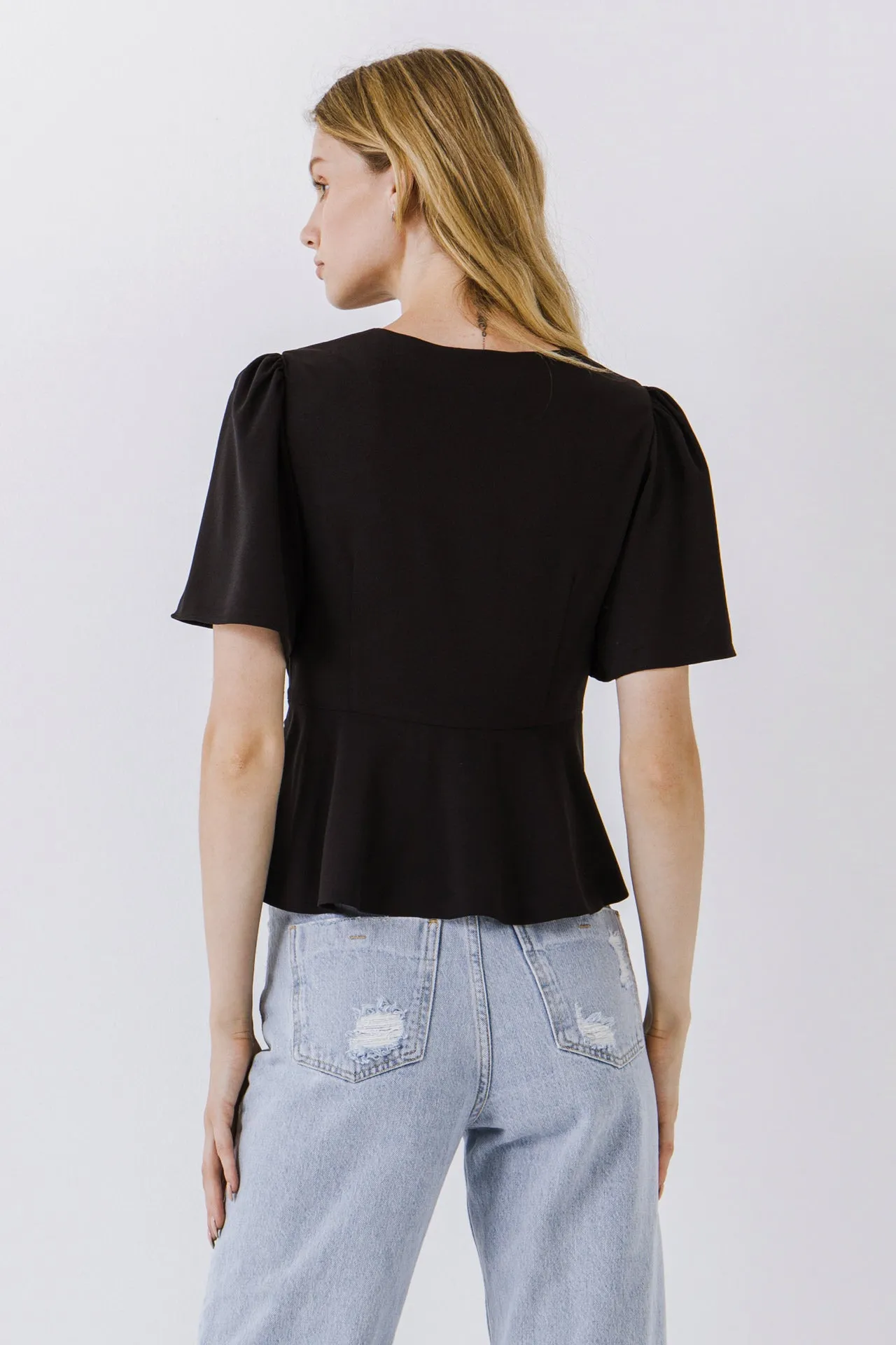 Solid Regular Top sold by Endless Rose product image thumbnail 4