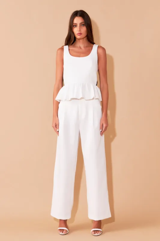 Back Bow Contrast Top sold by Endless Rose