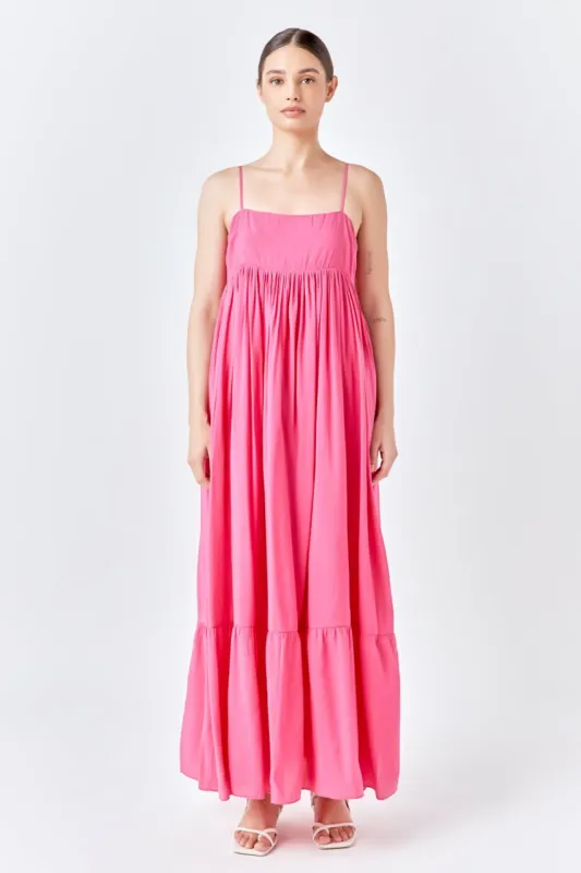 Babydoll Maxi Dress sold by Endless Rose
