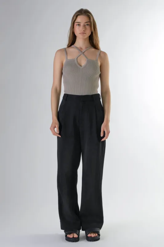 Sale of Strap Detail Fitted Knit Top sold by Endless Rose