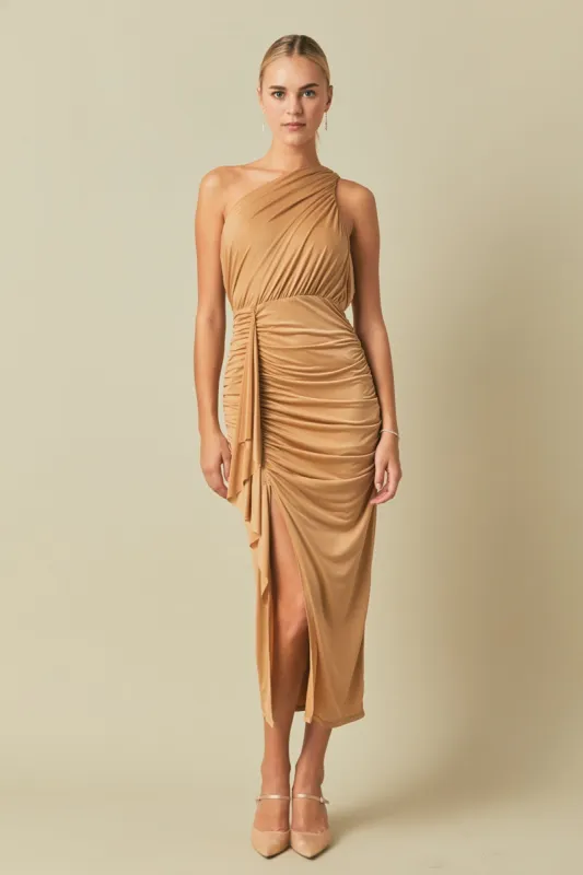 One Shoulder Maxi Dress sold by Endless Rose