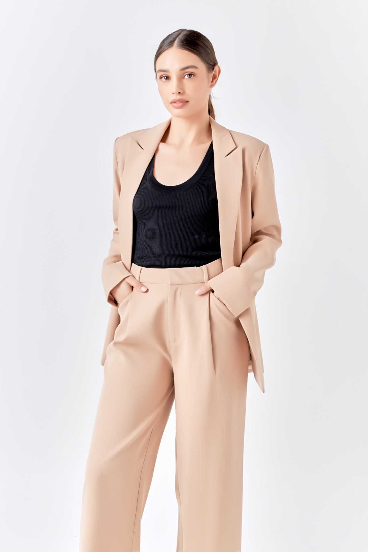 High-Waisted Suit Trousers sold by Endless Rose product image thumbnail 8