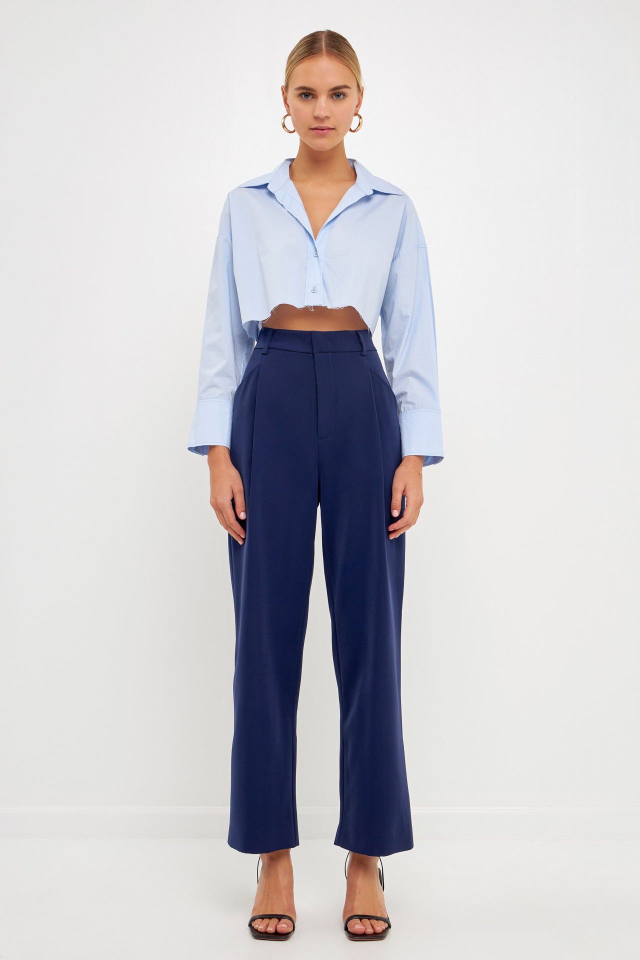 High-Waisted Suit Trousers sold by Endless Rose