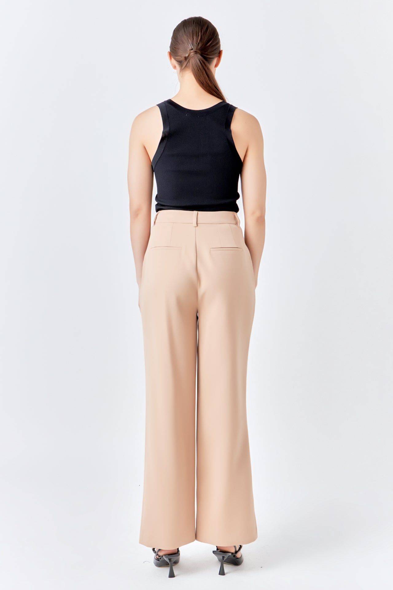 High-Waisted Suit Trousers sold by Endless Rose product image thumbnail 7