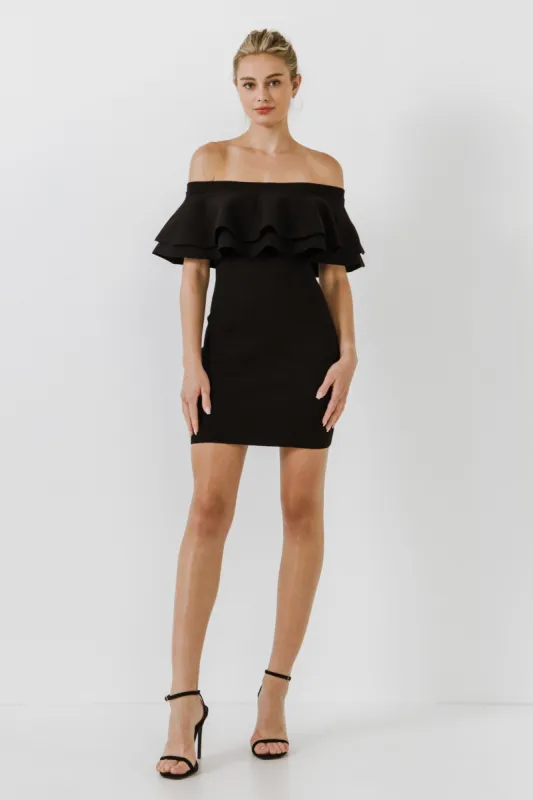Sale of Off The Shoulder Mini Dress sold by Endless Rose