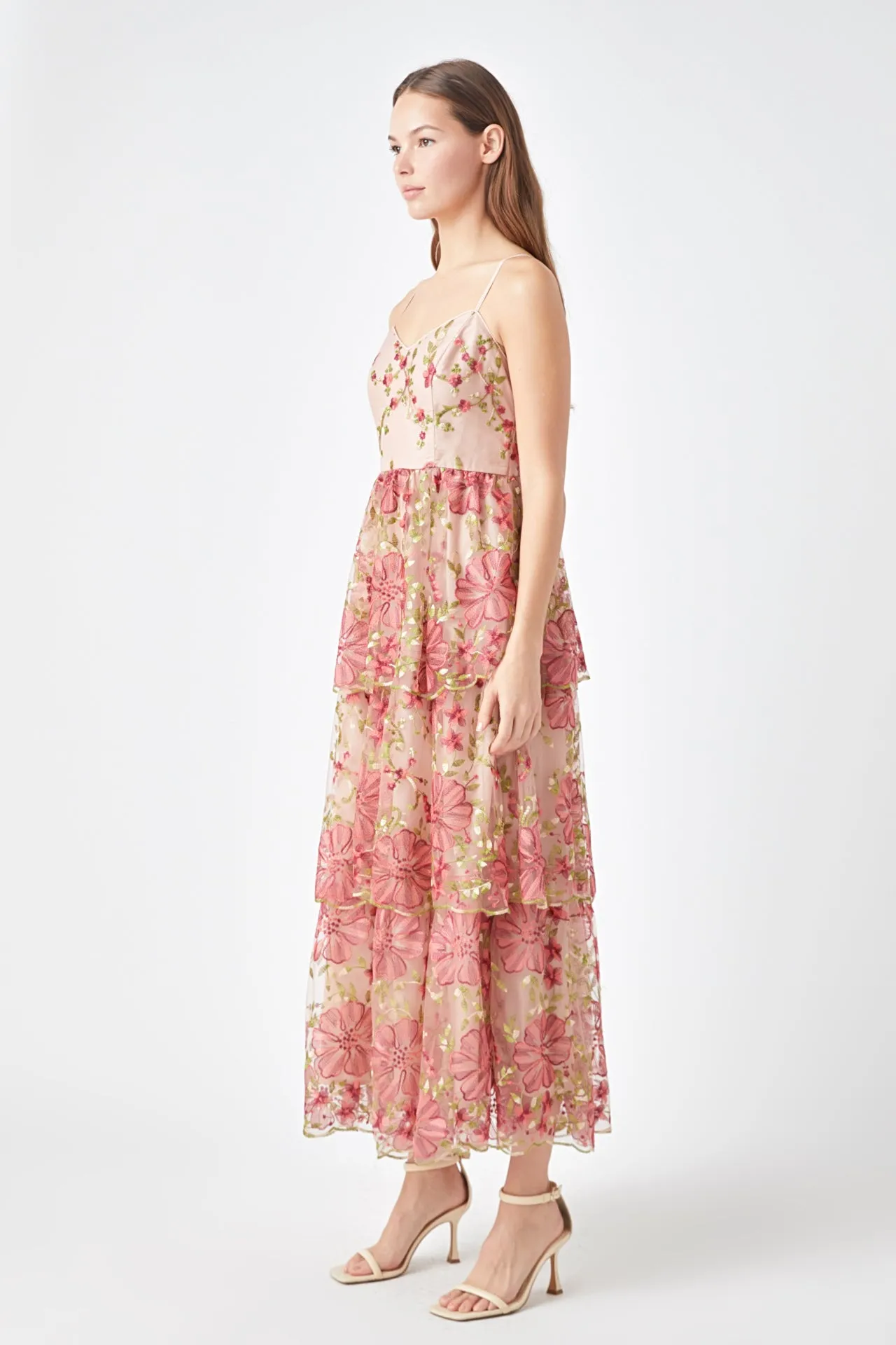 Floral Embroidered Maxi Dress sold by Endless Rose product image thumbnail 3