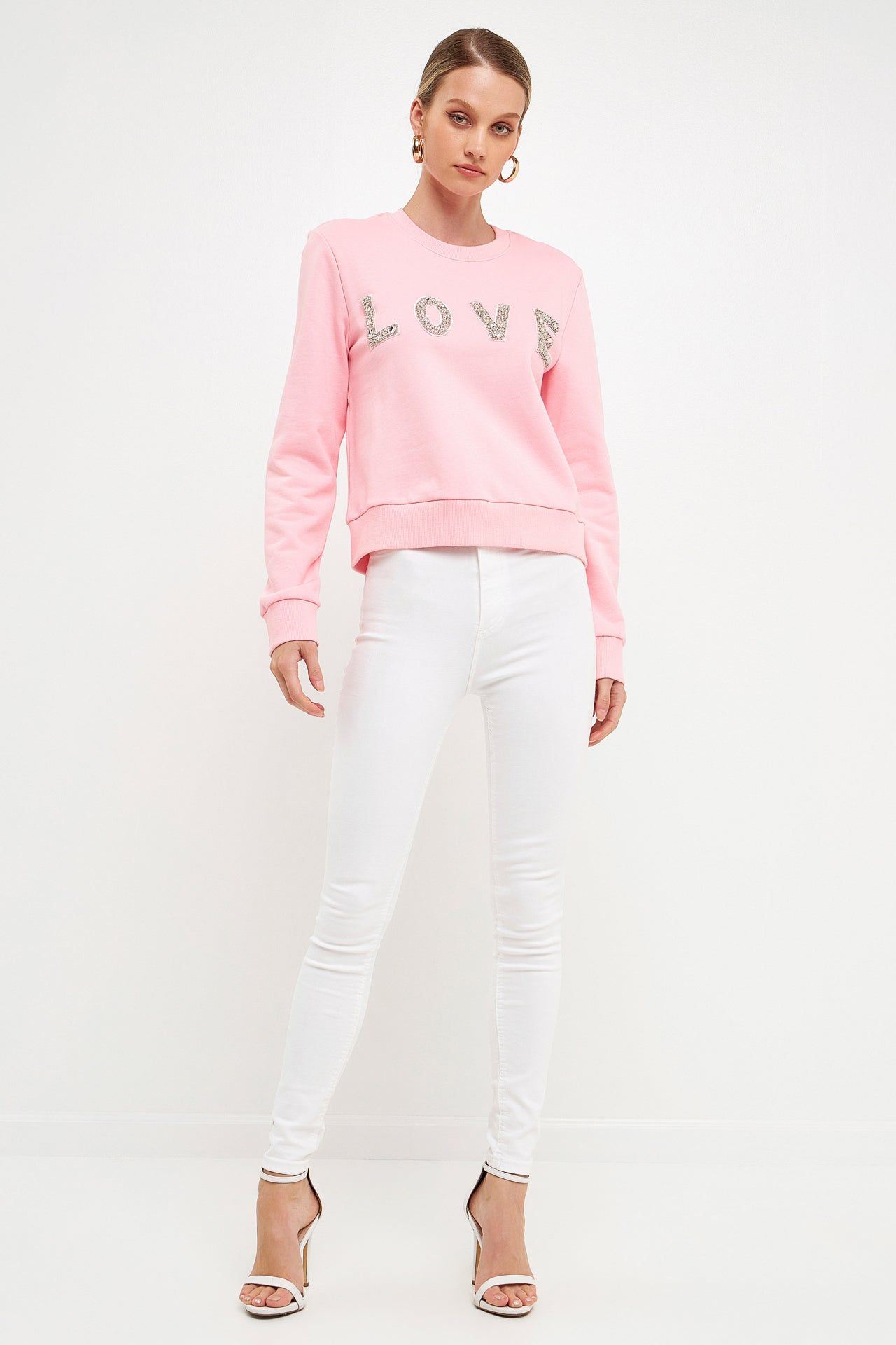 Crystal Love Sweatshirt sold by Endless Rose