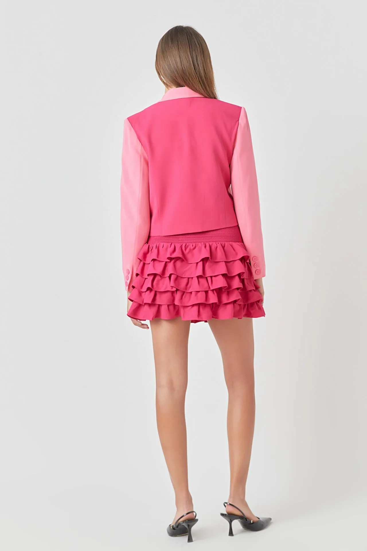 Colorblock Short Blazer sold by Endless Rose product image thumbnail 4