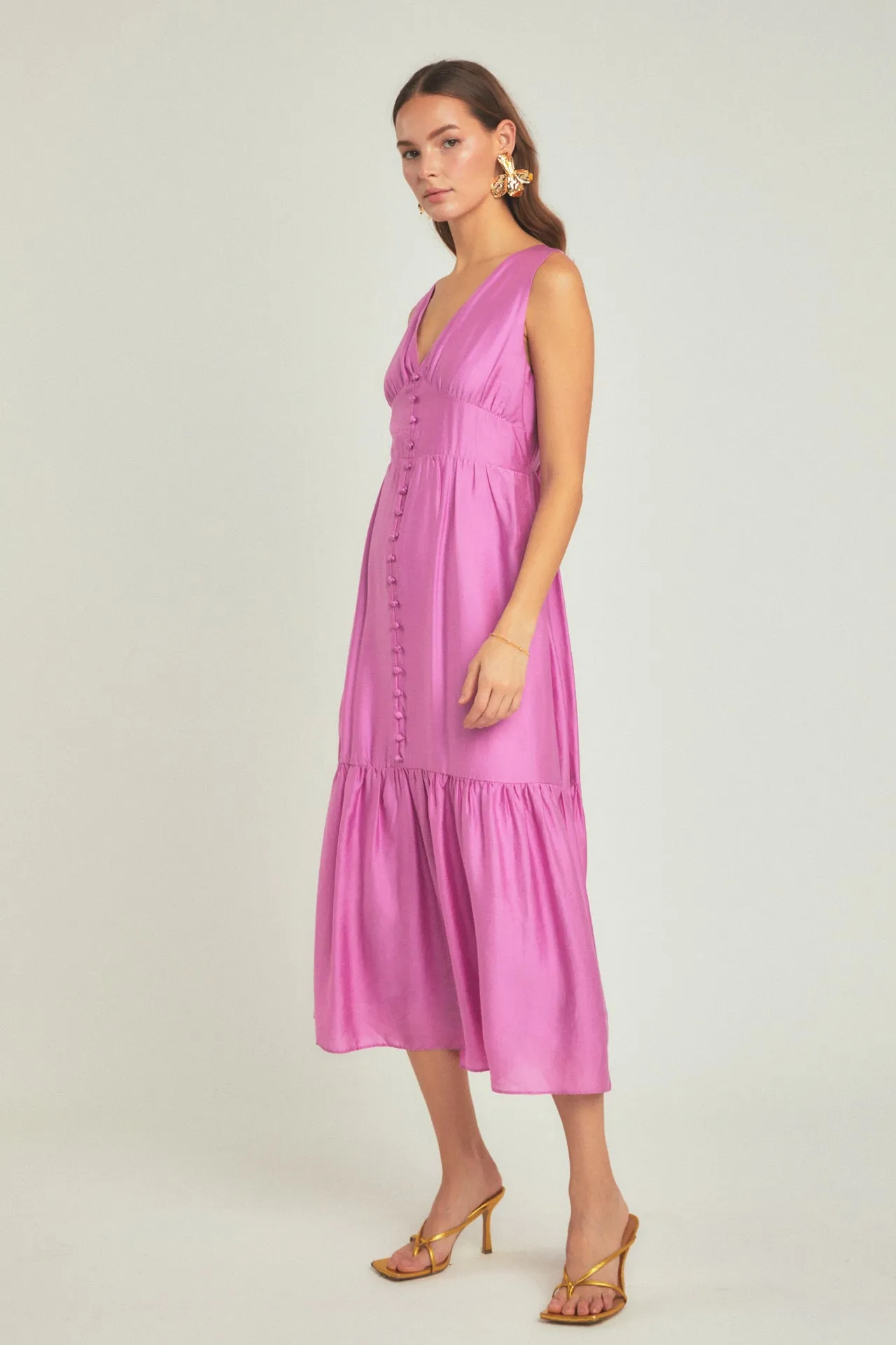 Front Button Dress with Back Bow sold by Endless Rose product image thumbnail 3