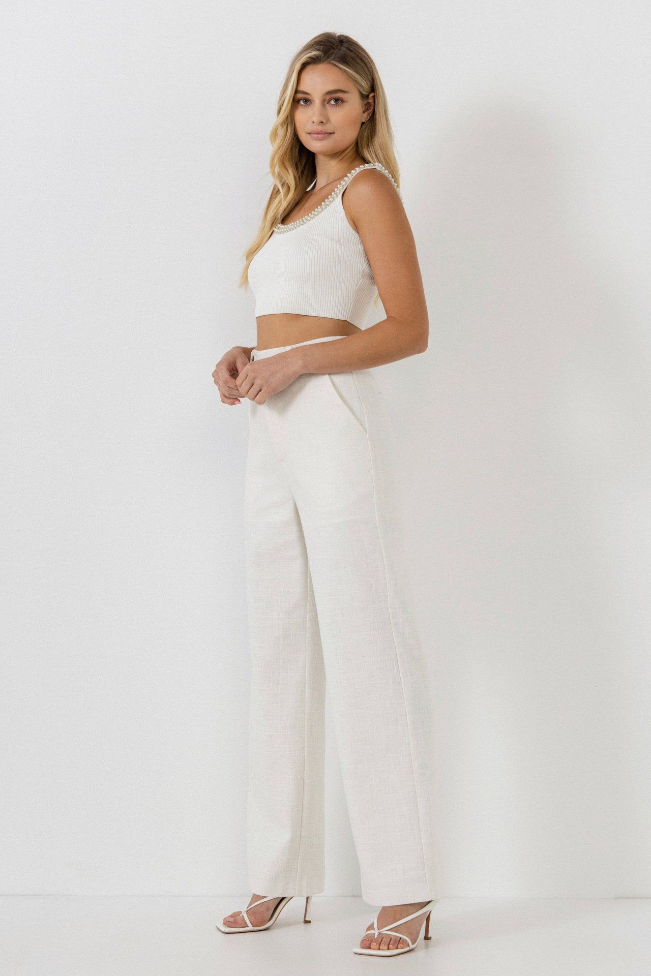 Trim Detailed Scoop Neck Top sold by Endless Rose product image thumbnail 4