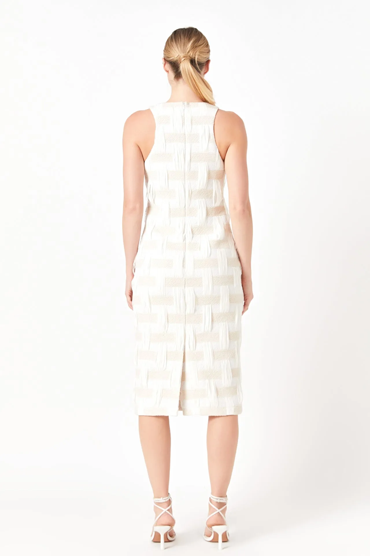 Racer Back Neck Midi Dress sold by Endless Rose product image thumbnail 4