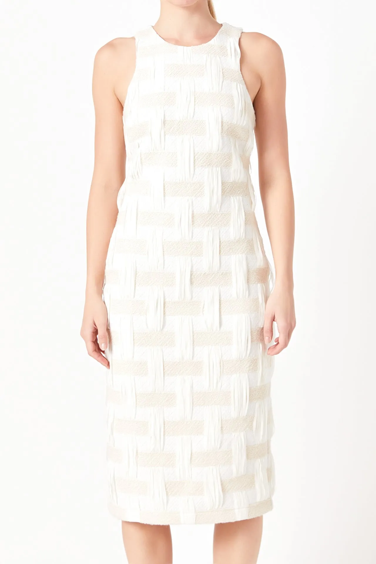 Racer Back Neck Midi Dress sold by Endless Rose product image thumbnail 2