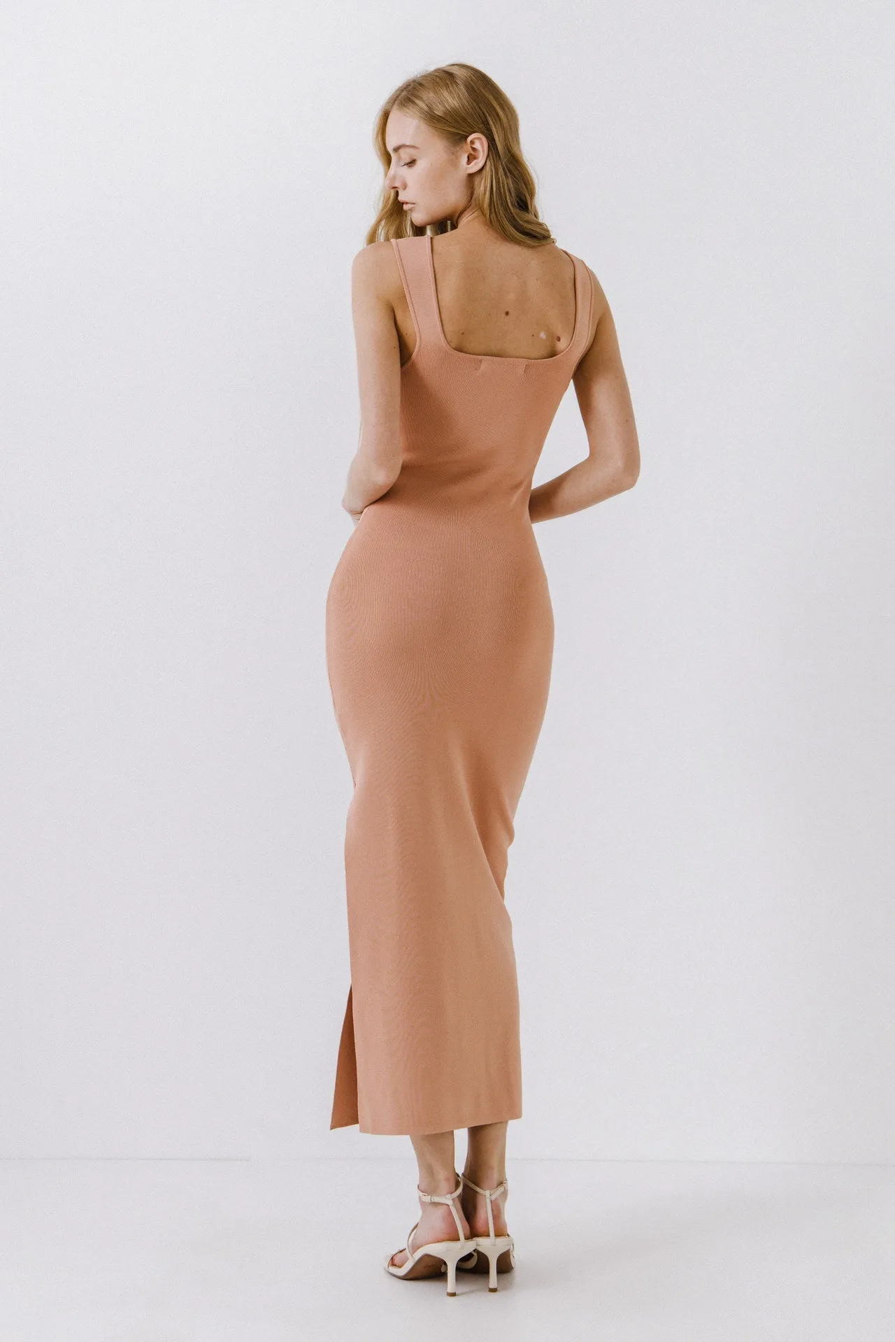 Square Neck Maxi Dress sold by Endless Rose product image thumbnail 2