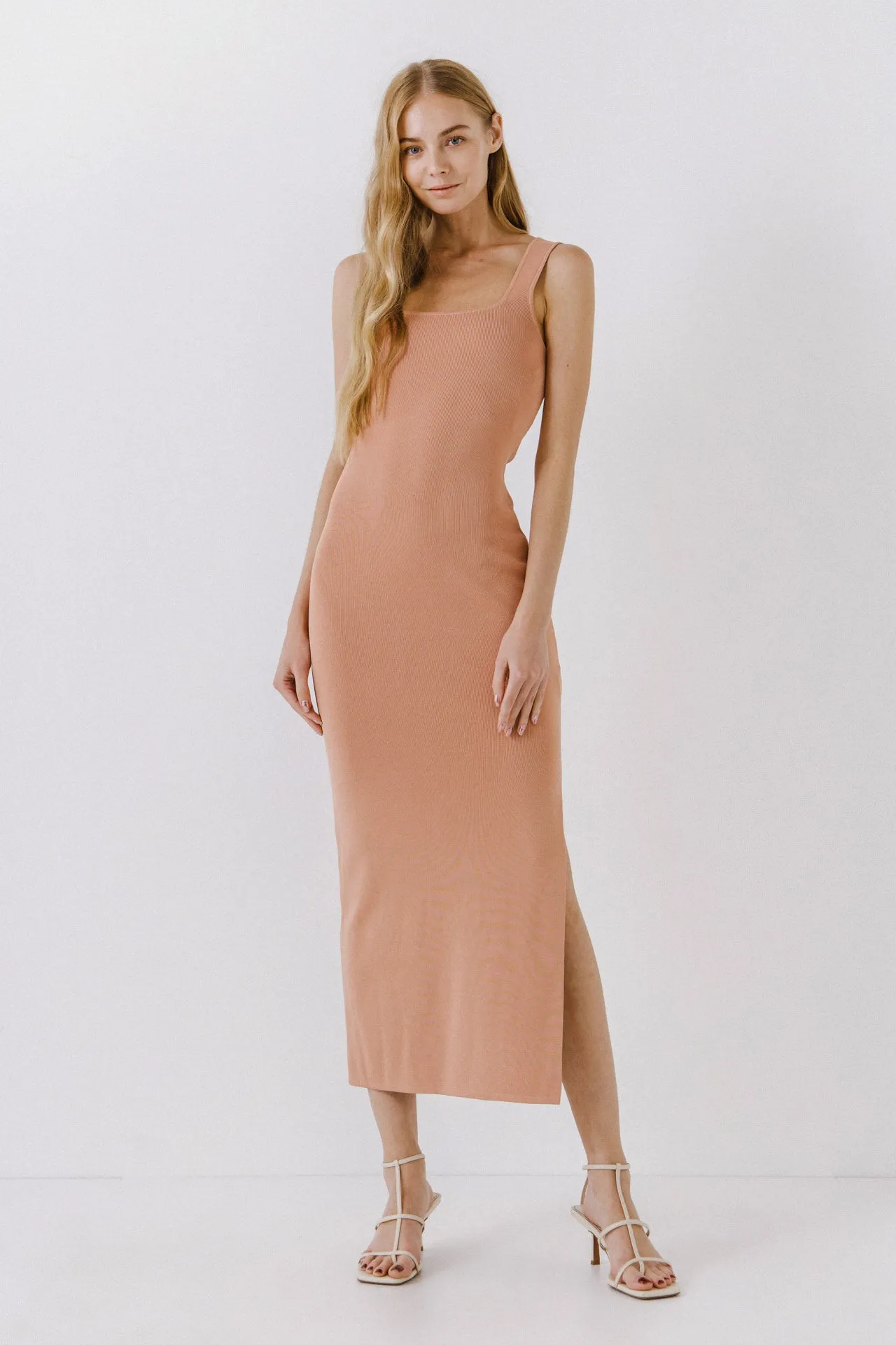 Square Neck Maxi Dress sold by Endless Rose product image thumbnail 3