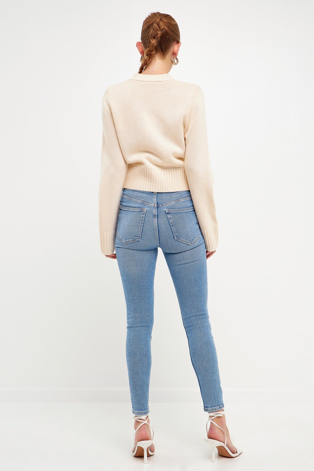 Heart Button Cardigan sold by Endless Rose product image thumbnail 4