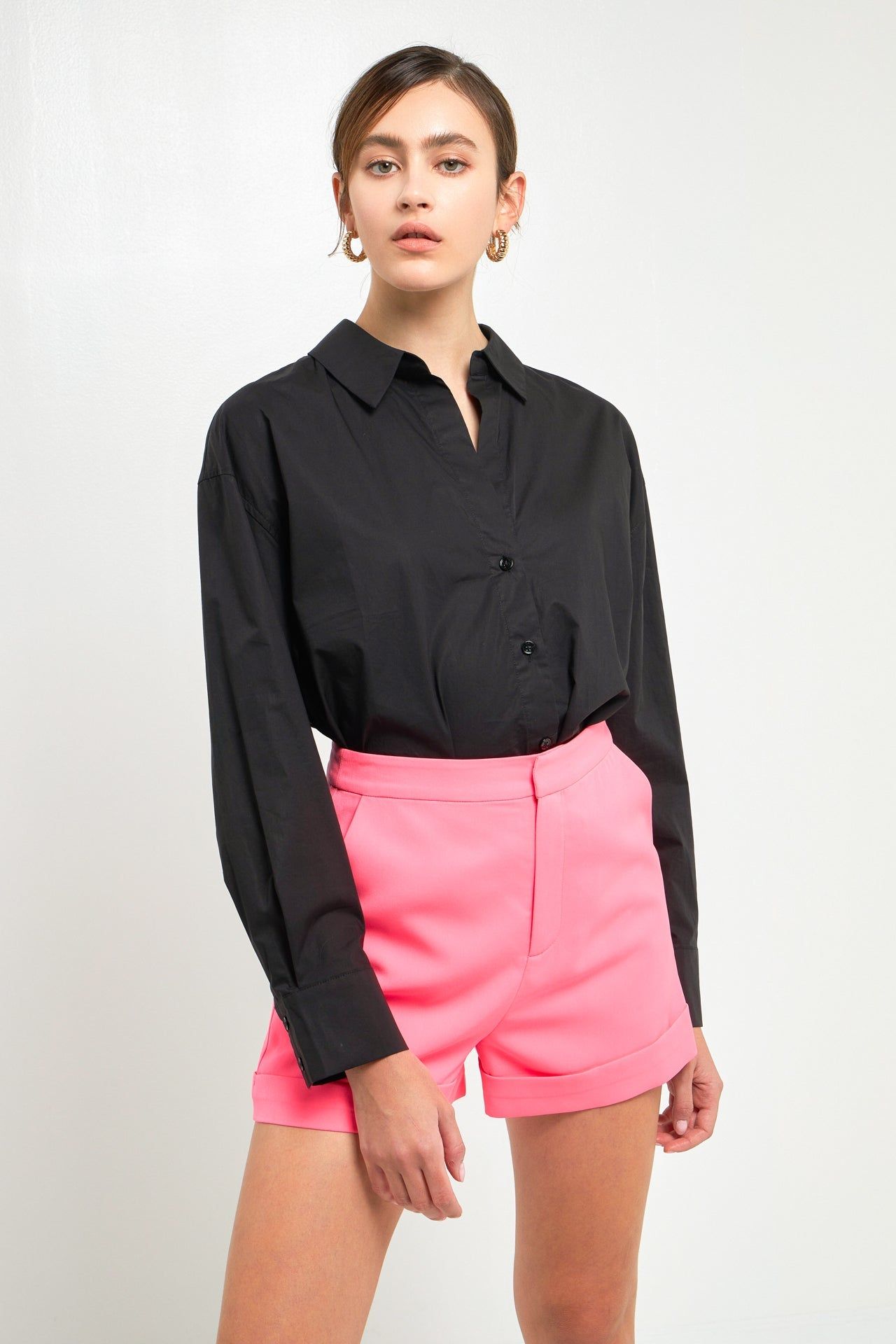 High-Waisted Tailored Shorts sold by Endless Rose product image thumbnail 17