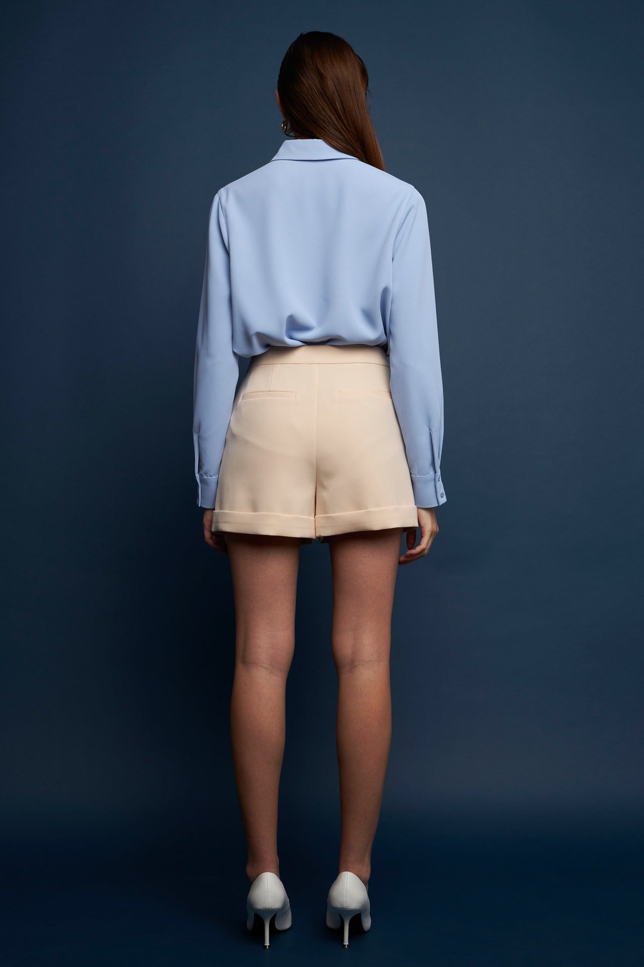 High-Waisted Tailored Shorts sold by Endless Rose product image thumbnail 4