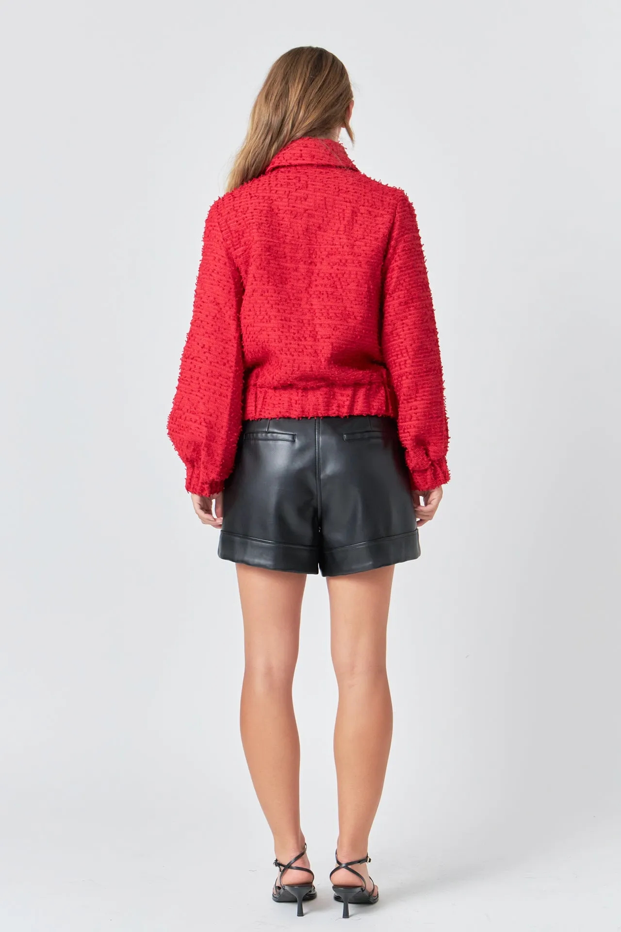 Double Pocket Tweed Jacket sold by Endless Rose product image thumbnail 4