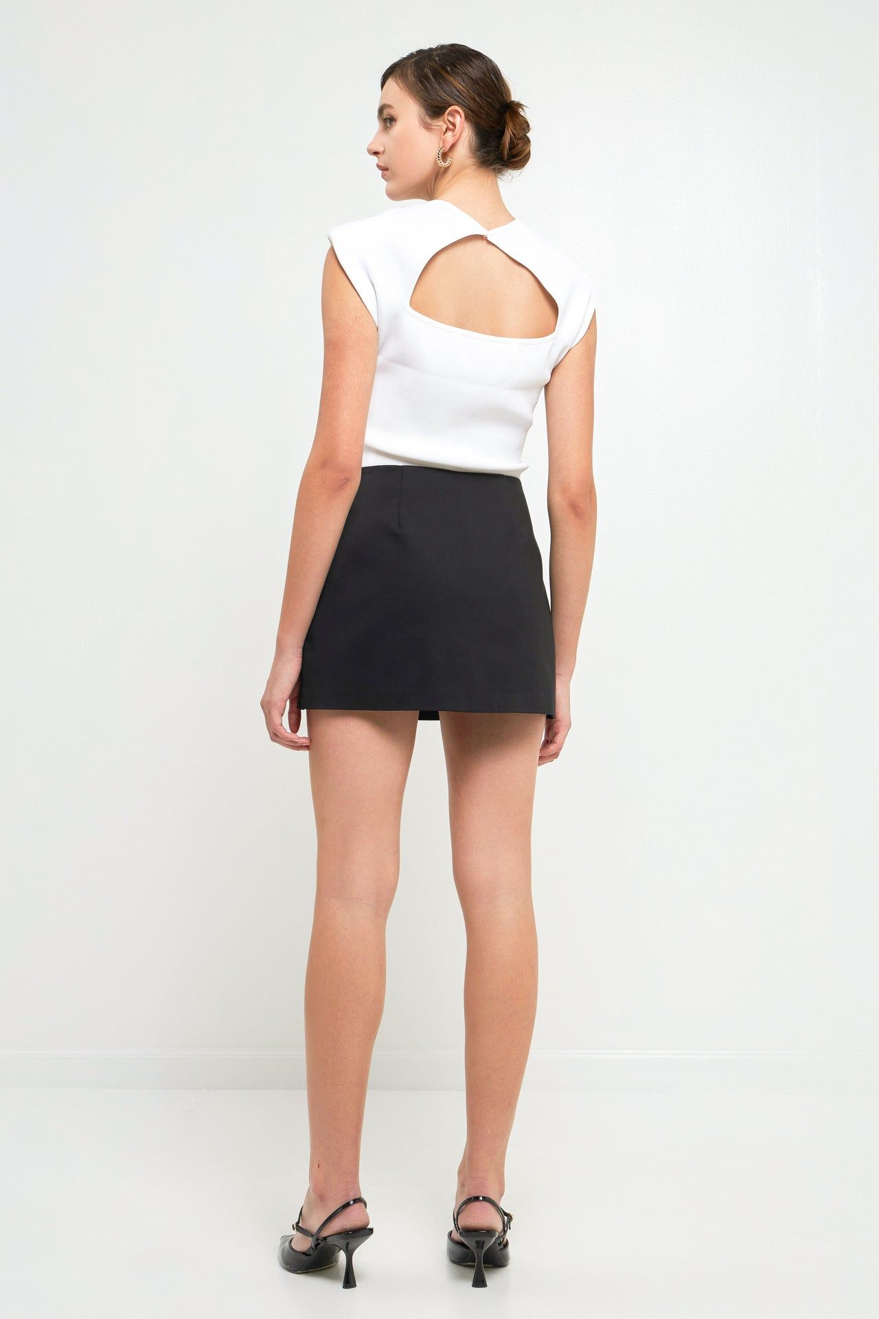 Cut Out Mini Skort sold by Endless Rose product image thumbnail 4