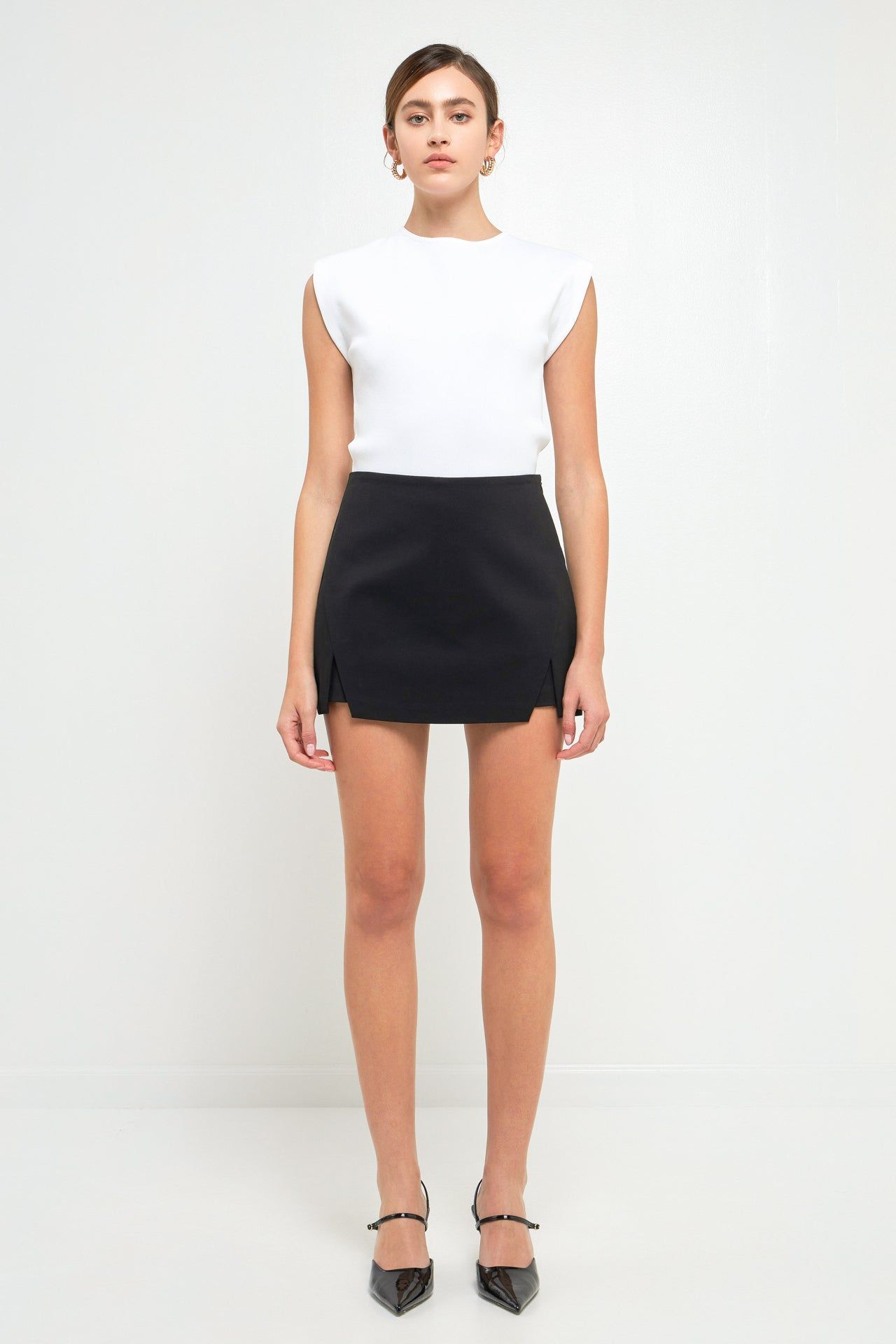 Cut Out Mini Skort sold by Endless Rose