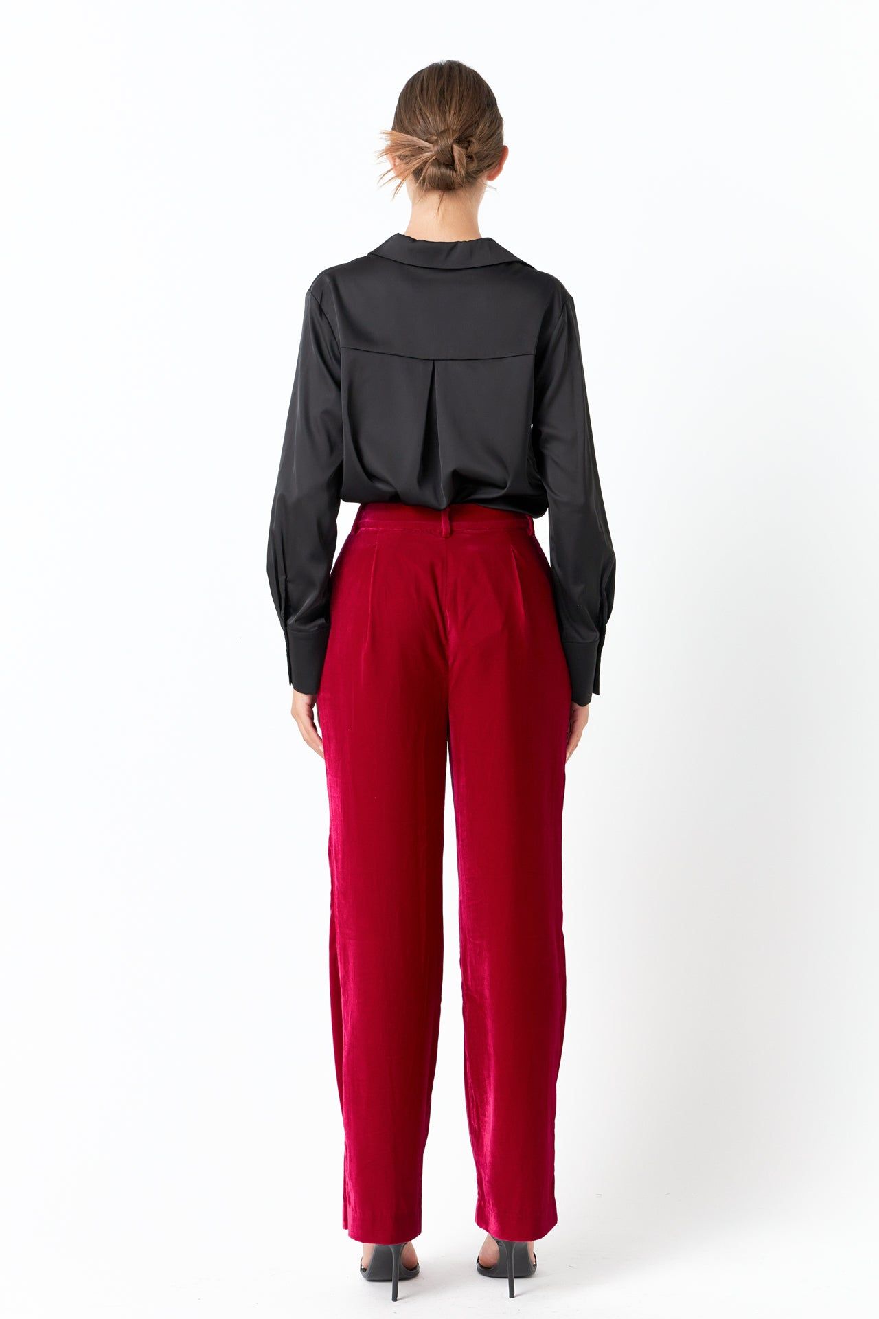 High-Waisted Velvet Pants sold by Endless Rose product image thumbnail 4