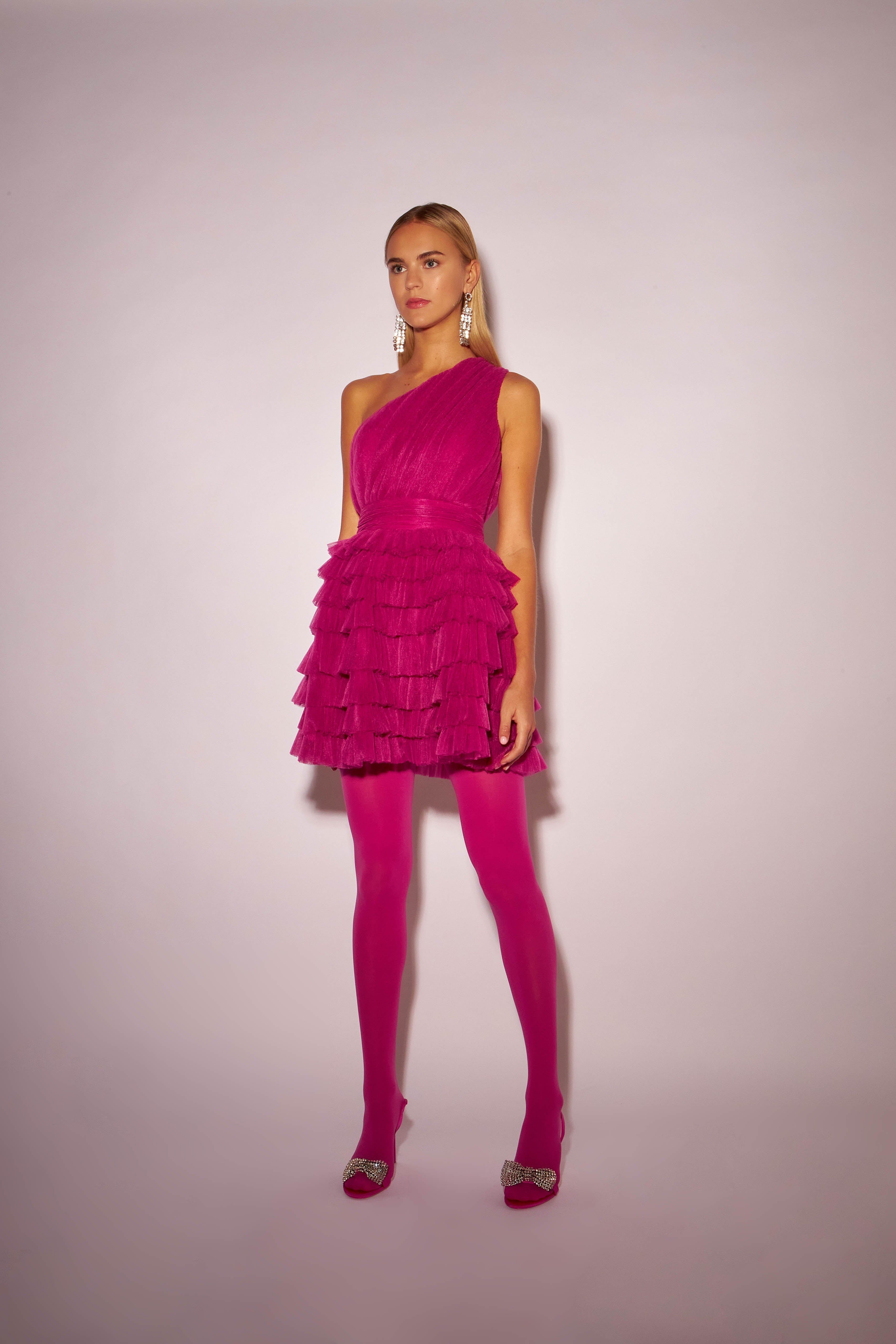 Tiered Tulle Mini Dress sold by Endless Rose product image thumbnail 17