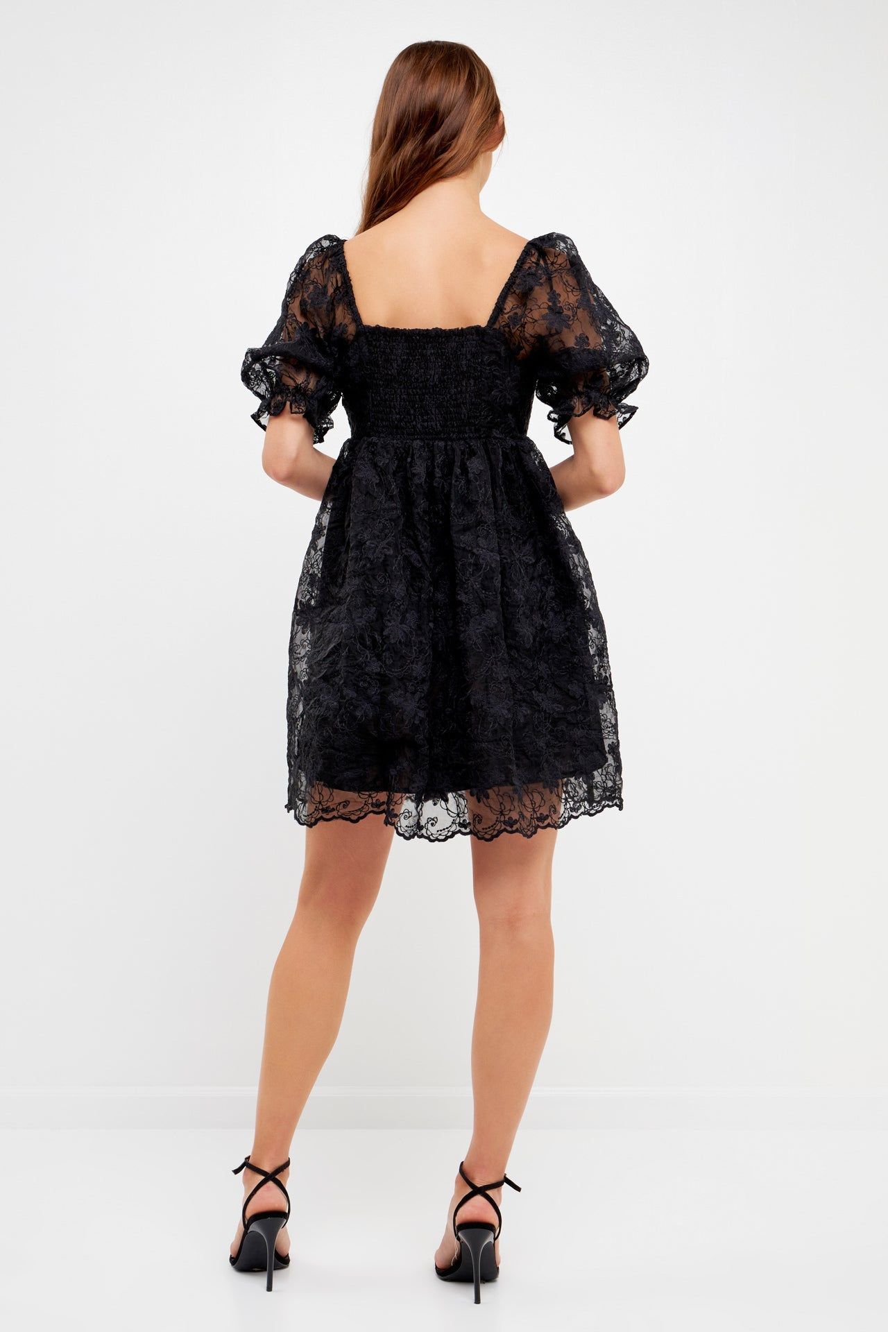 Floral Embroidery Babydoll Dress sold by Endless Rose product image thumbnail 4