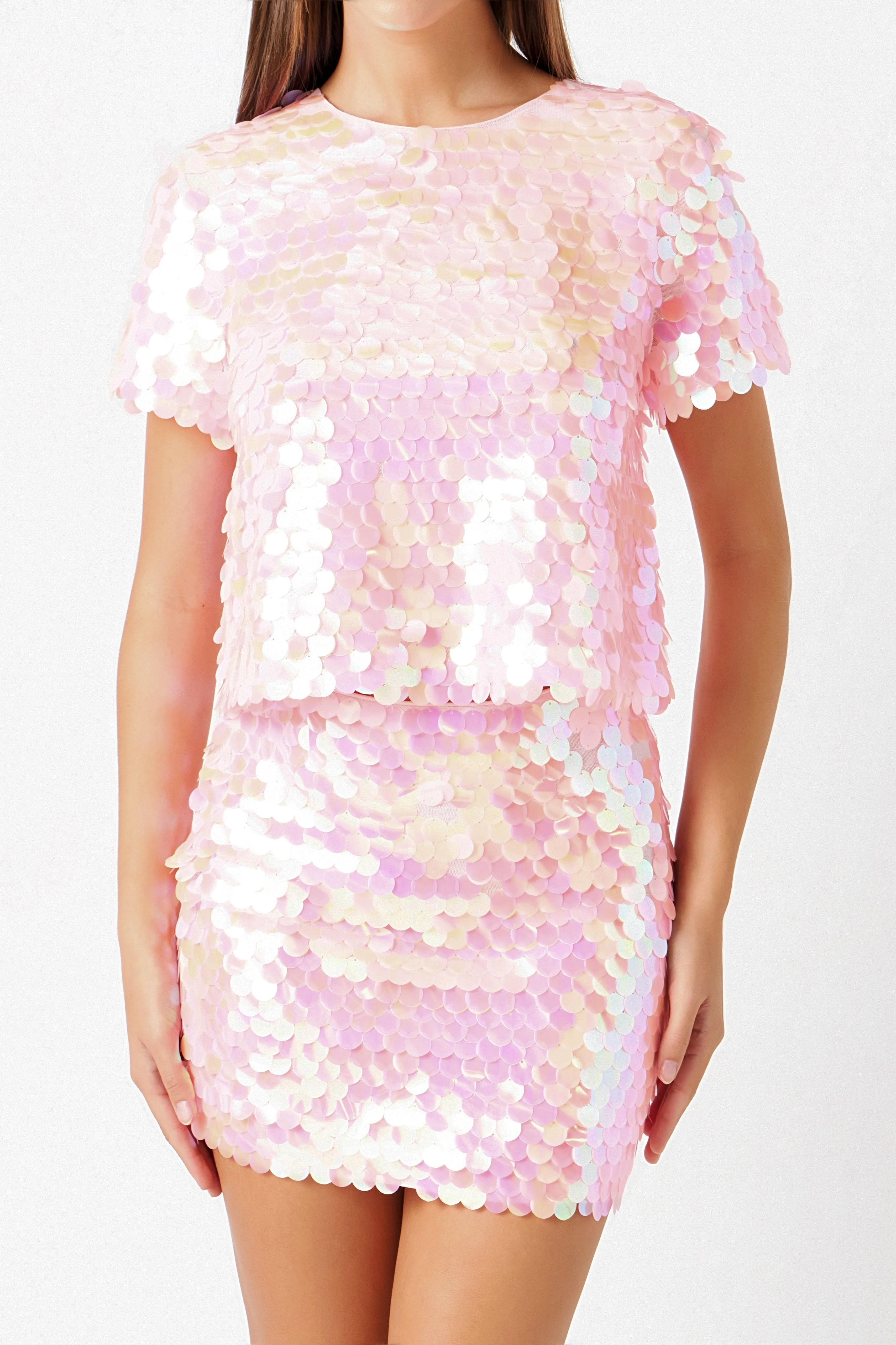 Sequin Crop Top - Final Sale sold by Endless Rose product image thumbnail 2