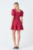 Lace Fit-and-Flare Mini Dress sold by Endless Rose