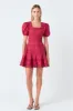 Lace Fit-and-Flare Mini Dress sold by Endless Rose