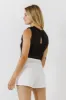 Sleeveless Knit Sheer Top With Back Keyhole sold by Endless Rose