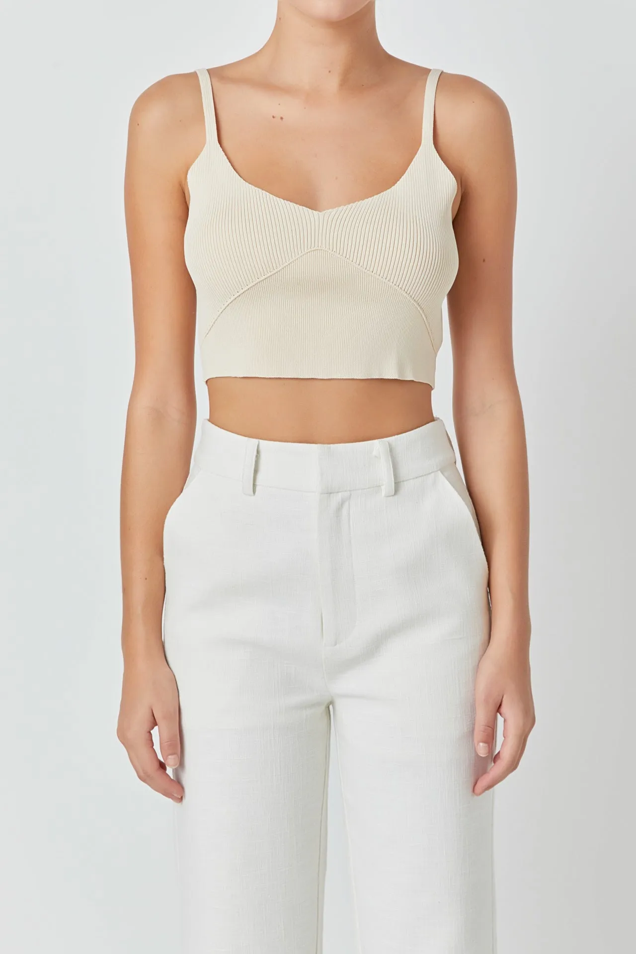 Knitted Bralette Top - Final Sale sold by Endless Rose product image thumbnail 2