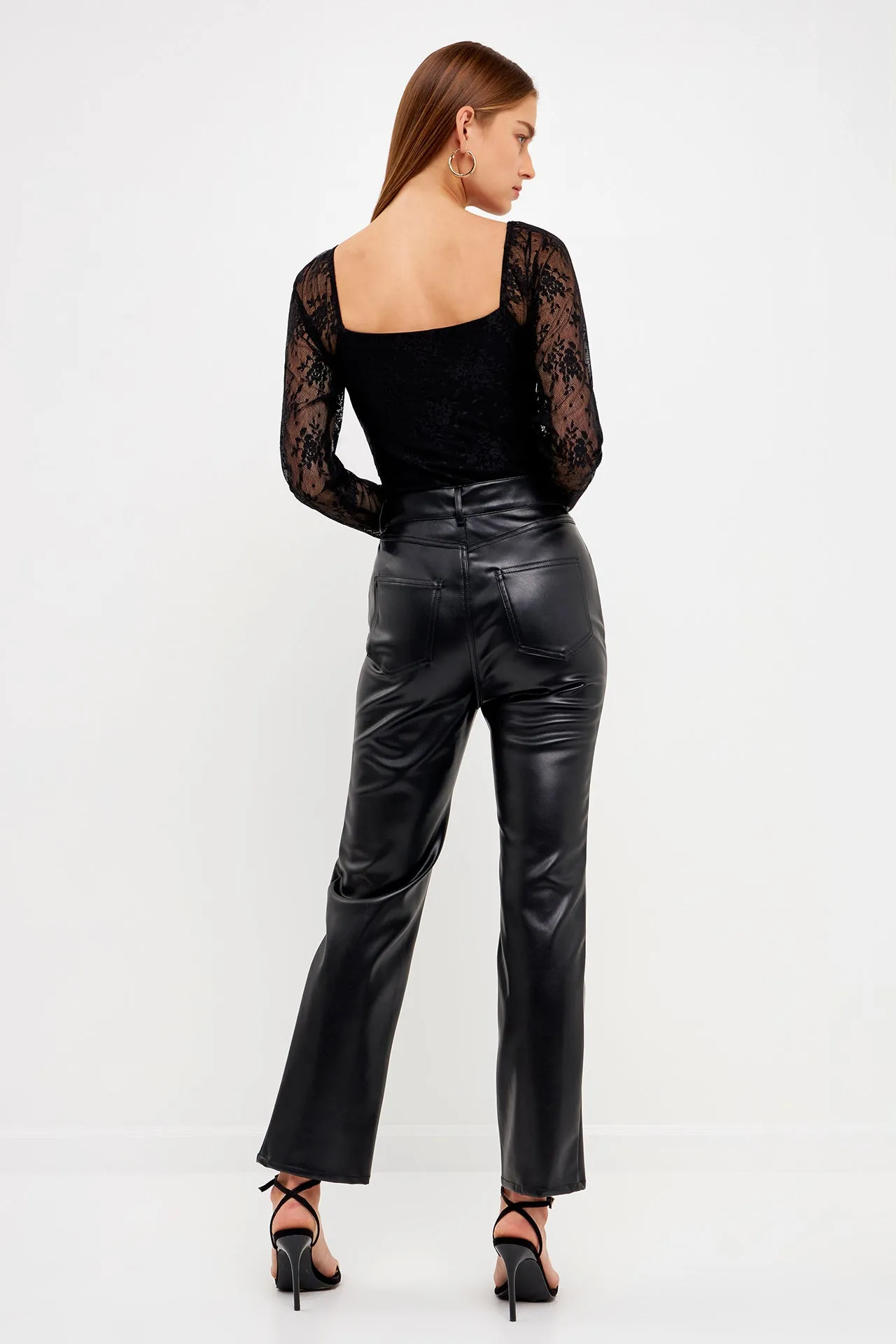 Super Cheeky Floral Lace Bodysuit sold by Endless Rose product image thumbnail 4