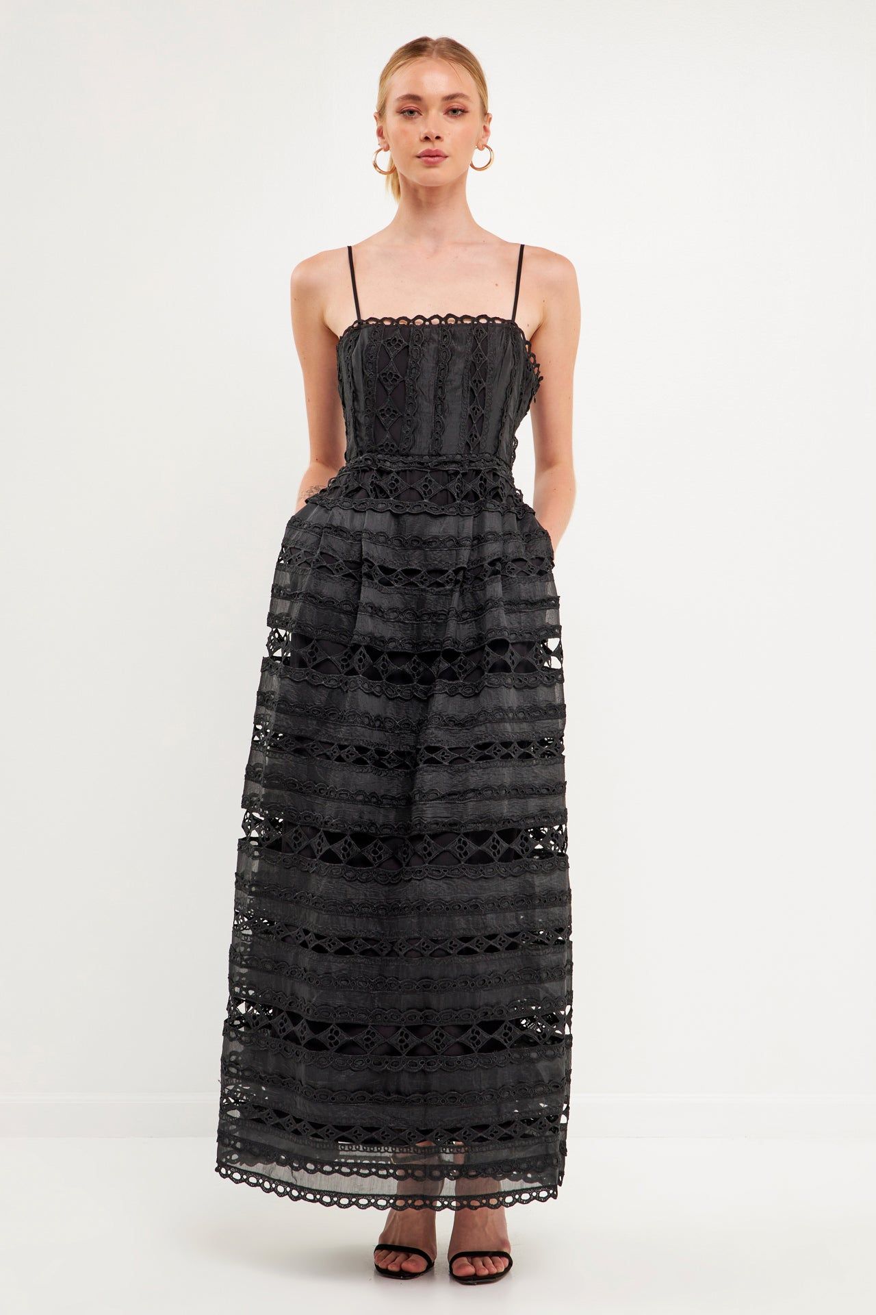 Combination Lace Maxi Dress sold by Endless Rose product image thumbnail 6