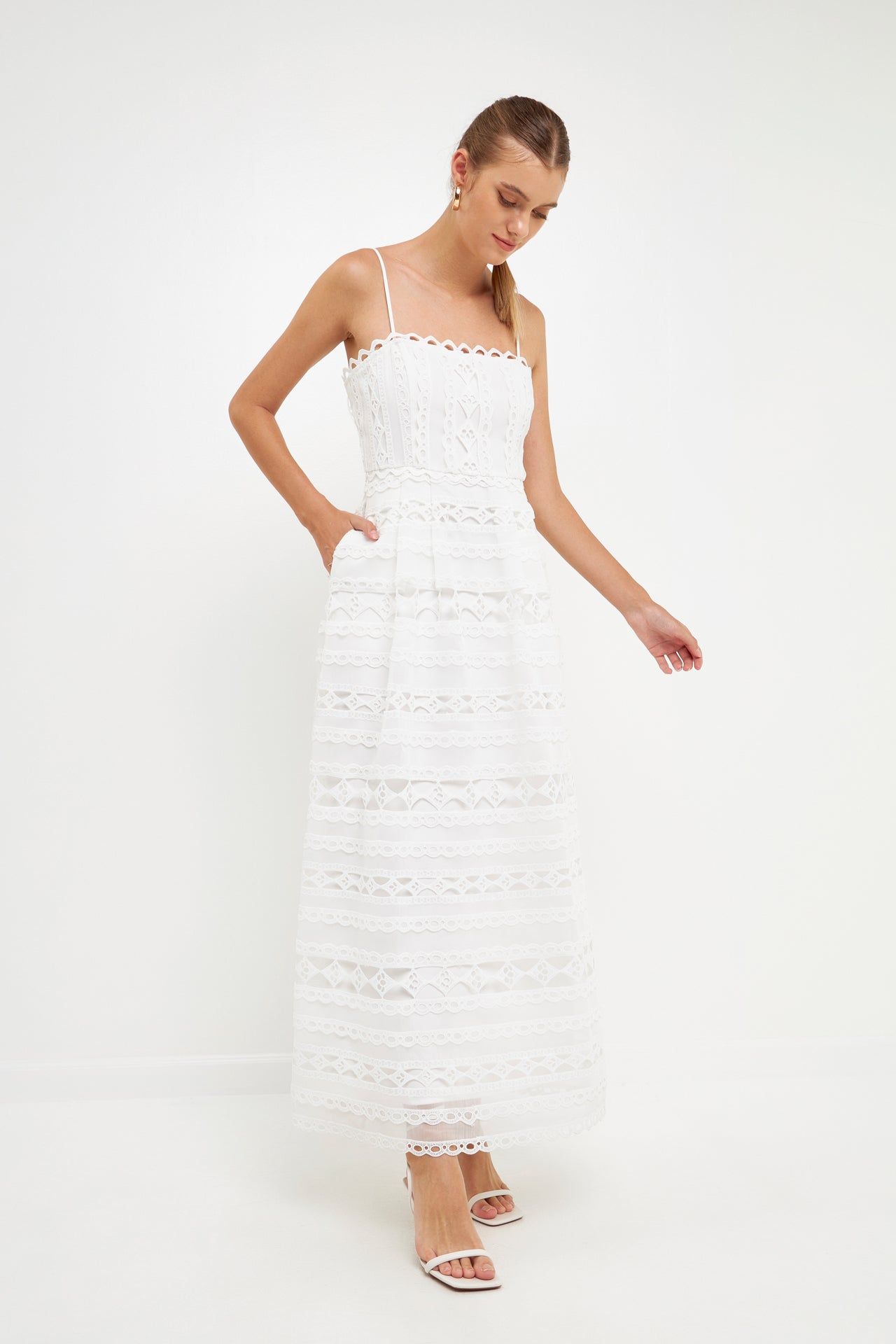 Combination Lace Maxi Dress sold by Endless Rose product image thumbnail 15