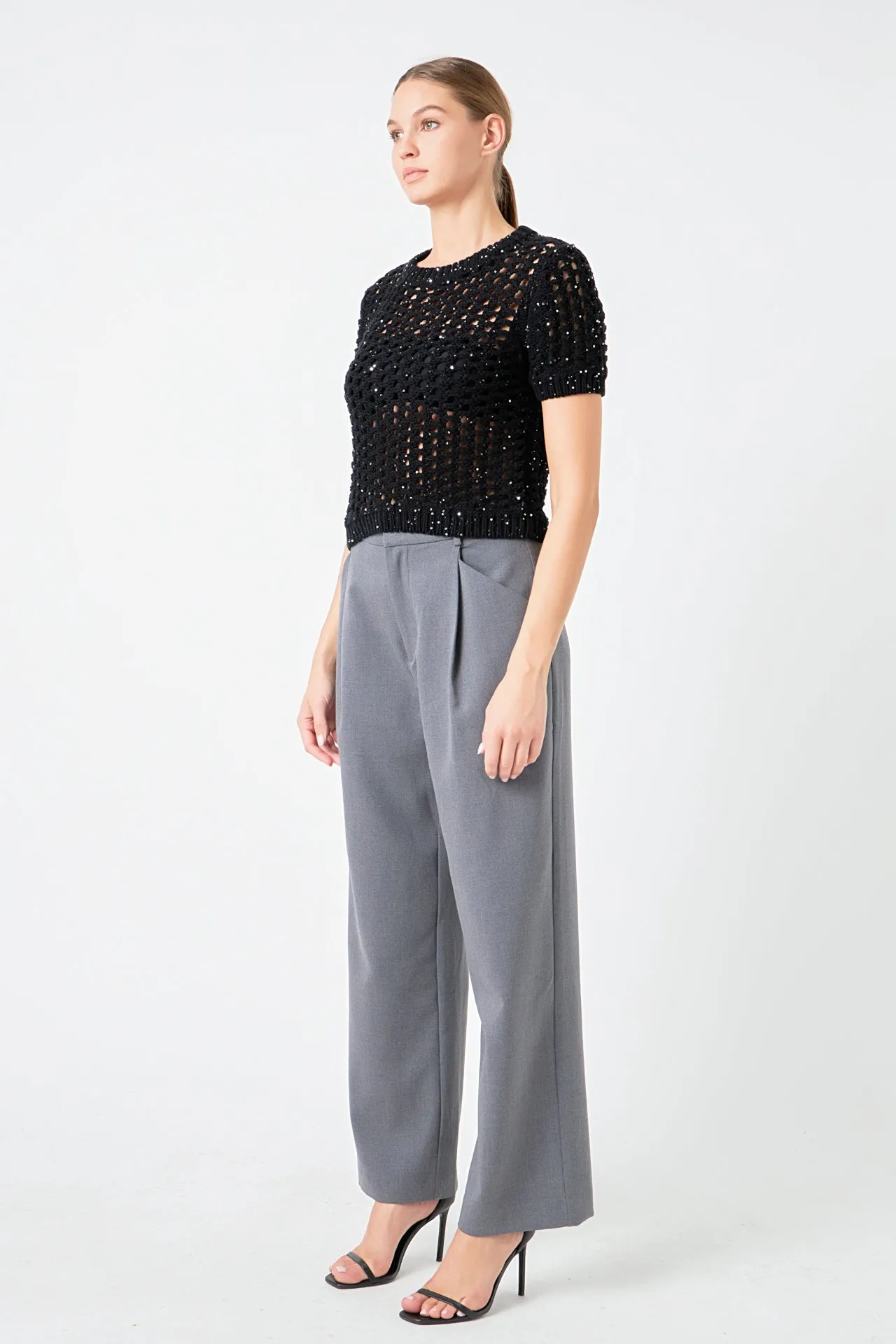 Sequins Knit Top - Final Sale sold by Endless Rose product image thumbnail 3