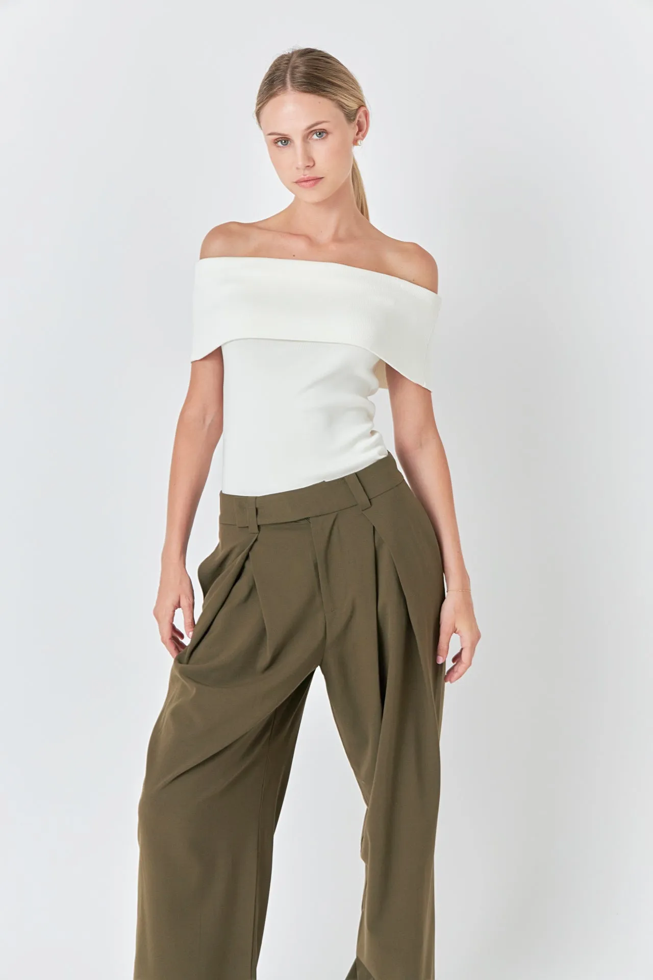 Knit Off Shoulder Top sold by Endless Rose product image thumbnail 5