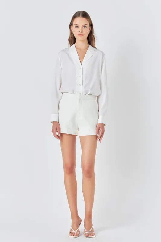Pearl Button Collared Shirt sold by Endless Rose